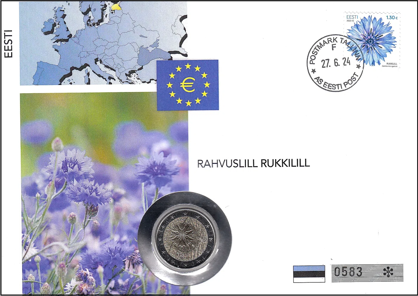 MODRI GLAVINEC - NACIONALNI SIMBOL ESTONIJE